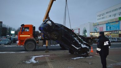 Фото - ГИБДД имитировала место ДТП в Курской области