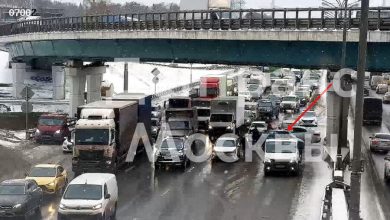 Фото - Массовое ДТП с участием шести автомобилей произошло на МКАД