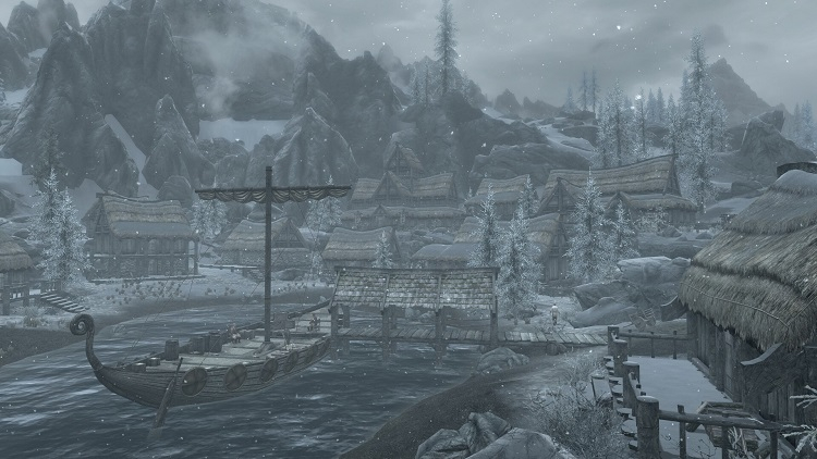  Данстар в переиздании The Elder Scrolls V: Skyrim (источник изображения: Bethesda Softworks) 