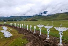 Фото - В Китае собрали самый большой телескоп для наблюдений за Солнцем. Он состоит из 313 параболических антенн