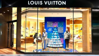 Фото - Витрины бутиков Louis Vuitton на Рождество украсят при помощи кубиков Lego