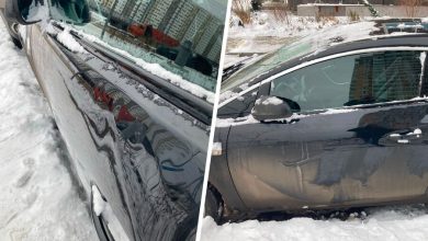 Фото - В Люберцах женщина разгромила машины на стоянке и оставила автограф