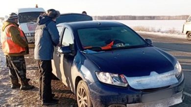 Фото - В Омске сотрудники полиции спасли годовалого ребенка, запертого в машине на трассе