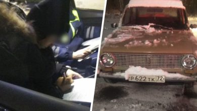 Фото - В Тюмени 18-летняя девушка устроила дрифт на «Жигулях» на парковке