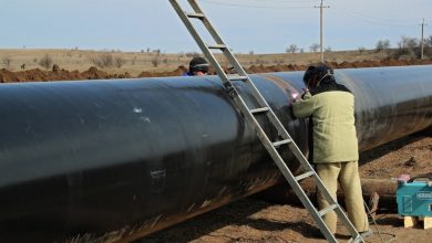 Фото - Военные строители завершили возведение нового водовода под Дебальцево