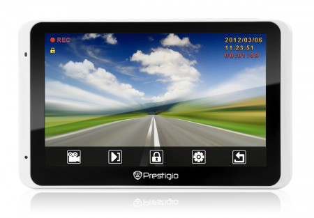 Фото - Навигатор Prestigio GV5800BTFMDVR: точный штурман и надежный свидетель