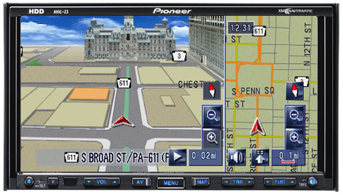 Фото - Pioneer AVIC-Z3 — 2-DIN  навигатор для автомобиля