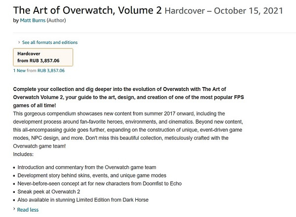 Описание The Art of Overwatch, Volume 2