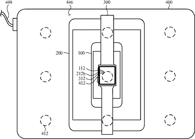 MacBook заряжает iPad, который заряжает iPhone, который заряжает Apple Watch