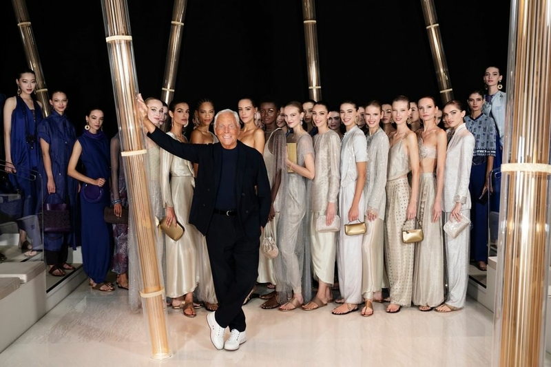 Шоу Giorgio Armani в Милане: Ирина Шейк, Кейт Бланшетт и Алессандра Амбросио среди гостей