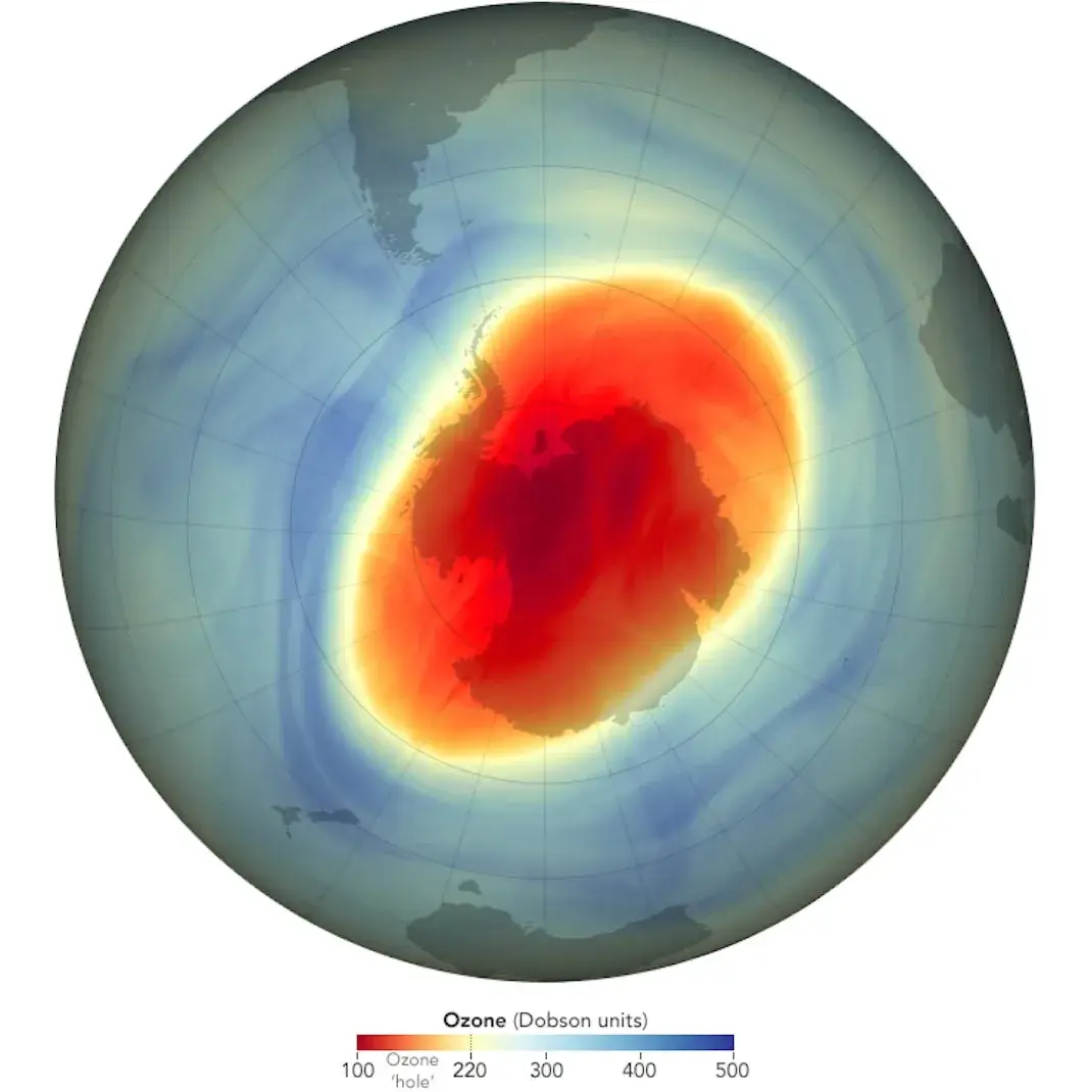 Что происходит с озоновым слоем Земли в 2022 году